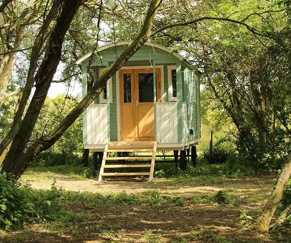 The Kestrel Shepherd Hut, Whitehouse Farm