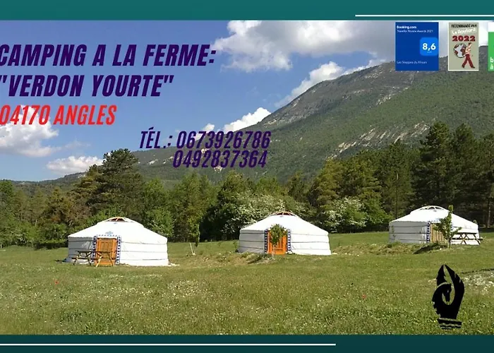 "Verdon Yourtes" Camping A La Ferme