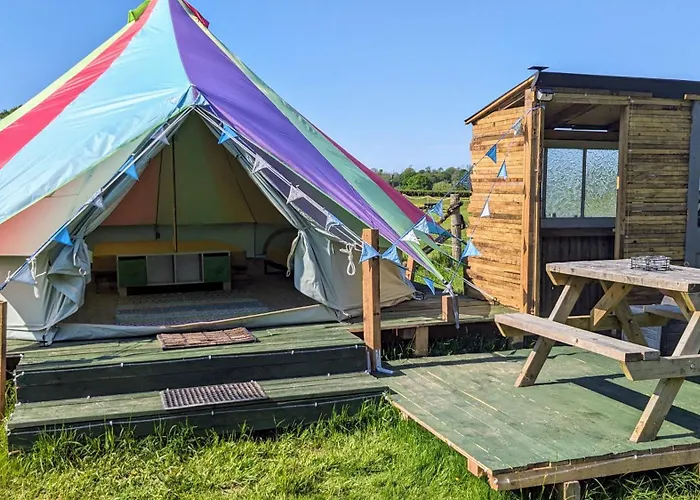 Belle Village, Non Electric ,Rent A Bell Tent, Bedding Not Supplied