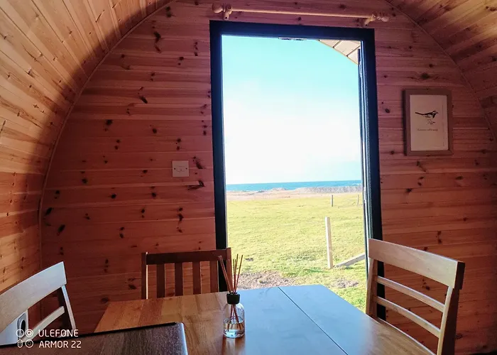Atlantic Sunset Pod, Isle Of Benbecula