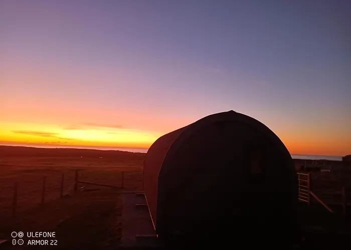 Atlantic Sunset Pod, Isle Of Benbecula