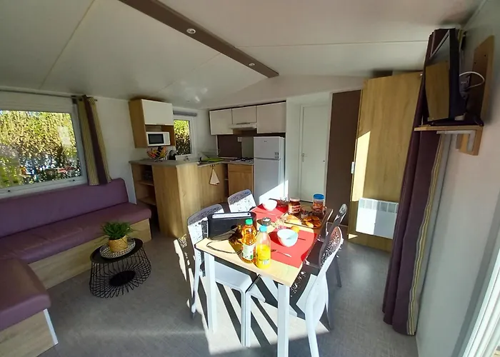 Mobilhome 4 Pers - 2 Ch - Centre Aquatique - Camping 5 Etoiles