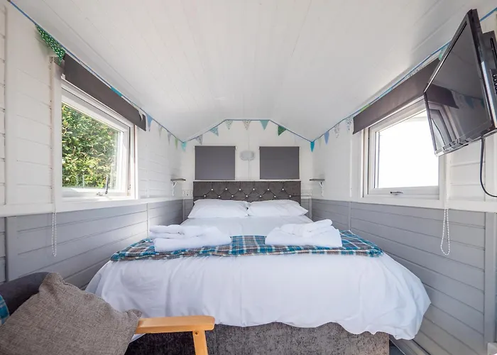 Estuary View - Cosy Shepherds Hut For Two With Private Facilities