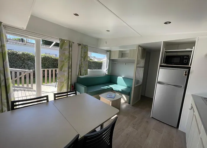 Houlgate - 360 - Mobilhome Confort 3 Chambres 6 Personnes Camping 5 Etoiles