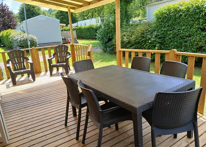 Houlgate - 360 - Mobilhome Confort 3 Chambres 6 Personnes Camping 5 Etoiles