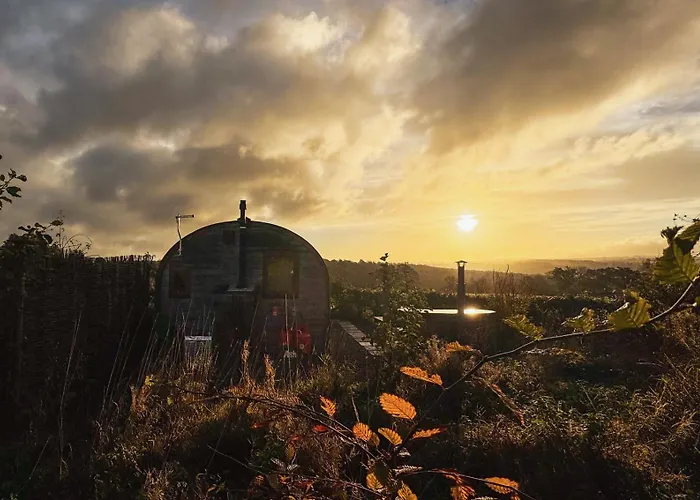 Luxury Glamping Pod - Garthside Farm Holidays