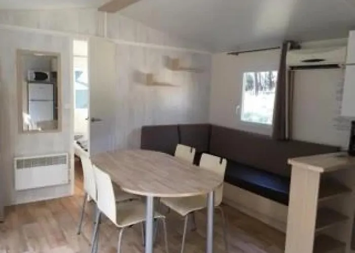Zecamping 3 Etoiles Piscine Chauffee Toboggans Mobil-Home Tv 27M2
