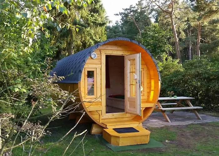 Campingfass Im Naturresort Weserinsel