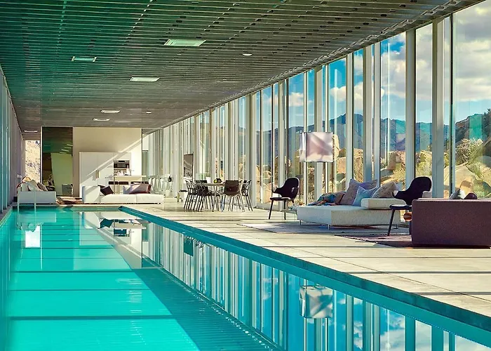 Invisible House Desert Icon W Indoor Pool