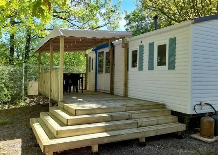 Mobil-Home Douillet 4 Pers. Avec Terrasse - Api-1-52-1953