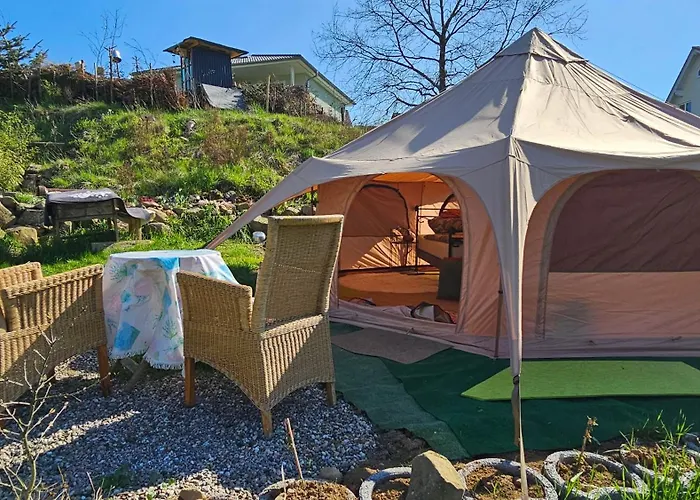 Jurte Zelt Glamping Dein Naturrefugium In Schluechtern Hessen Main-Kinzig