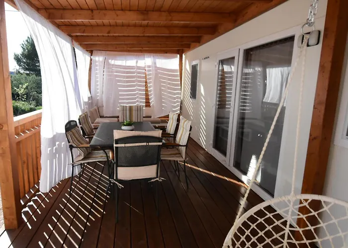 Mobile Homes Sara - Camping Turanj , Adriatic , Dalmatia