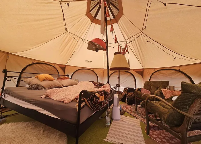 Jurte Zelt Glamping Dein Naturrefugium In Schluechtern Hessen Main-Kinzig