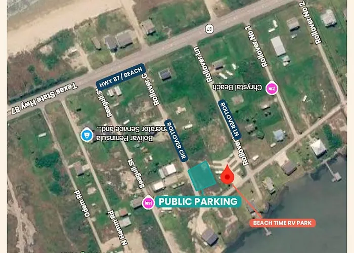 Rollover Bay Rv Spot #5 - Pull-Through 50/30 Amp